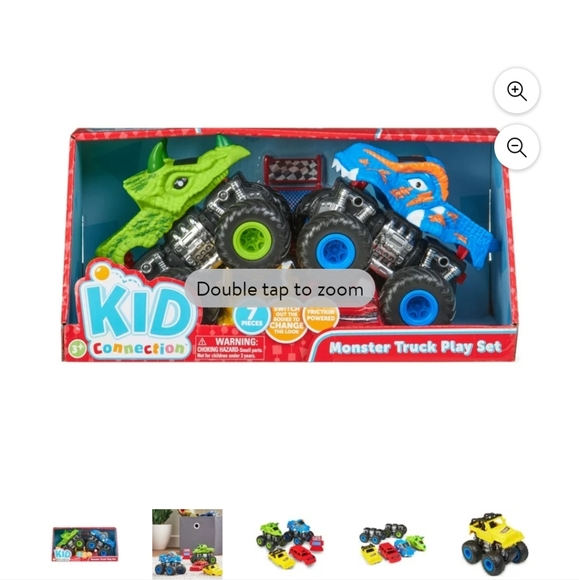 Kid Connection Monster Truck Playset 7 pieces - Picture 1 of 5